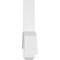 Ekena Millwork Bellingham Architectural Grade PVC Gable Bracket, 72"W x 18"H x 4"D x 4"F, 6/12 Pitch GBP072X18X0404BEL00 - alternate 4